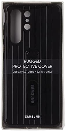 Samsung Galaxy S21 Ultra Case, Rugged Protective Cover - Black (US Version)