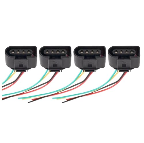 Conector de bobina de encendido 1J0973724 de 4 cables para VW CC