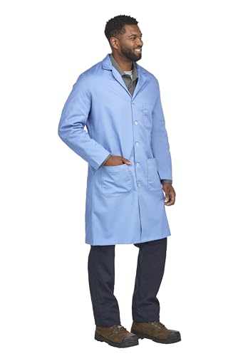 Bulwark Flame Resistant 7oz Cotton Lapel Collar Lab Coat3
