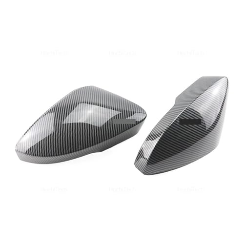 Coque de rétroviseur fonctionnel VW T-Cross carbone noir brillant