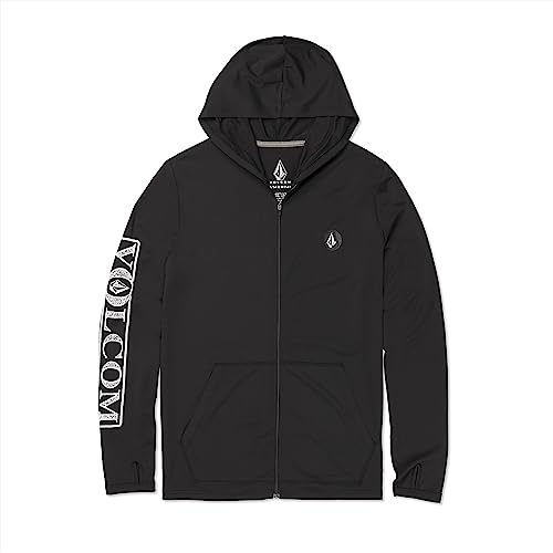 Volcom Men's Standard Rally Hooded Long Sleeve 50+ UPF Loose Fit Rashguard4