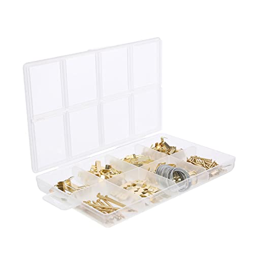Image of 1set Economic Picture Hanging Kit Wall Hangers Picture Hooks for Photos Frames Hooks Home Decor