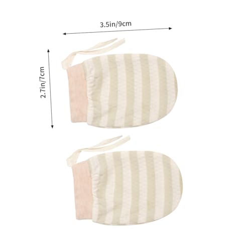 3pairs Essential Newborn Gloves of Scratch Mittens Eco-friendly Thin Comfortable for Safety2