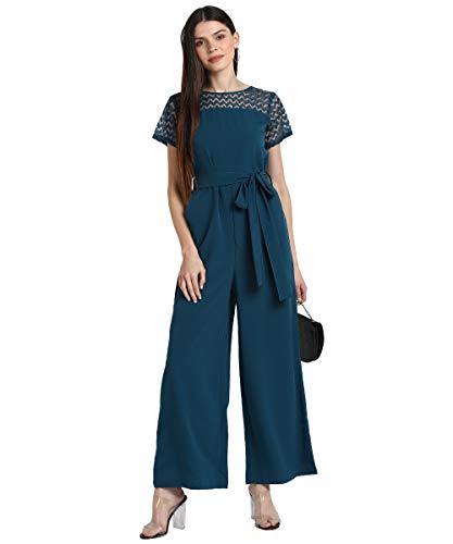 Image of SEREIN Women's Crepe Fit and Flare Maxi Casual Dress
