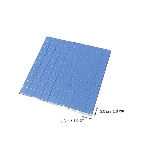 OSALADI 100 Peças Almofada De Silicone Térmica Condutora Almofada De Silicone Dissipador De Calor Co