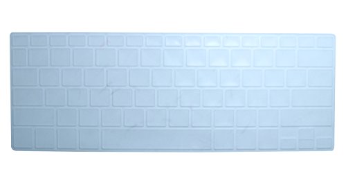 Clear Ultra Thin Soft Silicone Gel Keyboard Protector Skin Cover for 11.6-Inch ASUS VivoBook UX21E UX21E-DH71 UX21E-DH52 UX21E-XH7 Q200E Q200E-BCL0803E S200E X200CA X200MA K200MA X202E X202E-DH31T X205T X205TA F202E F202E-CT148H F200MA F200LA Transformer Book Trio TX201LA T200TA TAICHI 21 US Version (Clear)