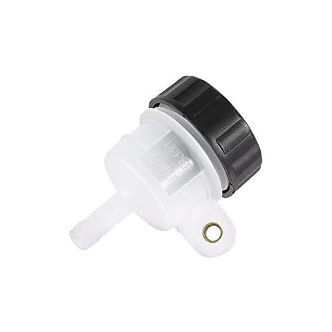LE LEFOSSI Universal Motorcycle Foot Rear Brake Reservoir Master Cylinder Oil Cup Tank Fluid Bottle Cover
