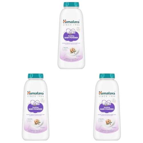 Image of Himalaya Soothing Baby Powder 200g | No.1 Baby Powder brand | 99% NOI (Pack of 3)