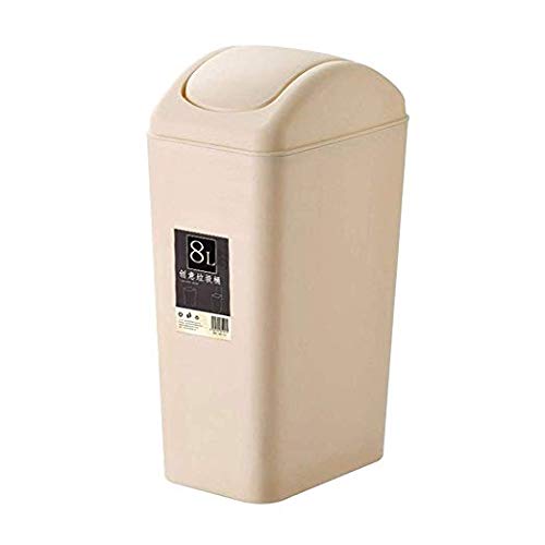 Poubelle cuisine et salle de bain compacte 8L pour un intérieur épuré