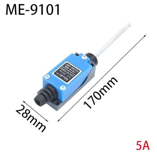 Interrupteur de fin de course ME-8111 plongeur à broche poussoir AC250V compact