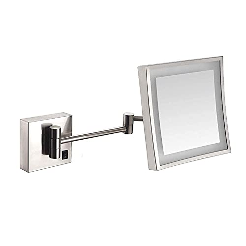 Miroir en forme de cœur allongé mural pour éviter les reflets gênants