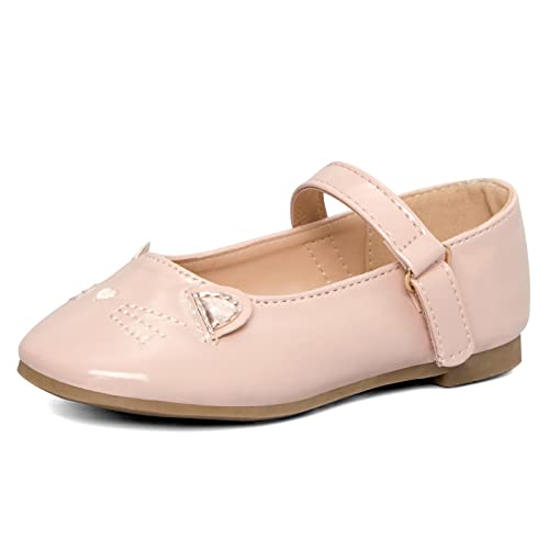 K Komforme Girl'S Ballet Flats Non-Slip Soft Mary Jane Walking Party Dress Shoes For Toddler/Little Kid/Big Kid cover