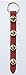 Sleigh Bells - Red Leather Bell Strap w/ Four Brass Plated Bells - Jingle Bells