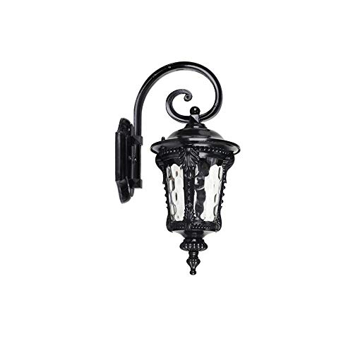 Applique extérieure design noir mat taille S pour architecture moderne - 2