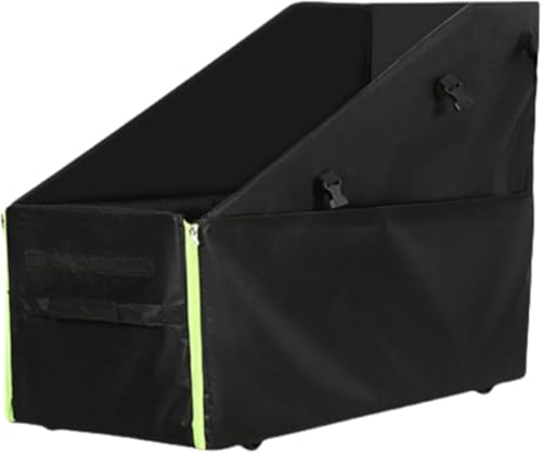 Farigrut 折りたたみ自転車収納ボックス - トラベルバッグ兼用 キャスター付き 大容量設計 防水オックスフォード布製 耐久性向上 ダストカバー付属 14?20 インチ自転車対応 輸送・持ち運び用 多目的保護ケース