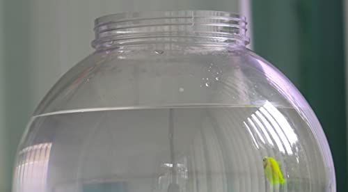 Aquarium-Bowl-Bowl-ONLY-Long-Lasting-UN-BREAKABLE-Plastic-Crystal-Clear-Bowls-2-LTR-Small