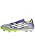 Produktbild adidas Unisex F50 League Laceless Firm Ground Football Boots Fußballschuhe, Purple Rush/Cloud White/Lucid Lemon, 42 EU