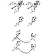 Aroncent Ohr Tunnel Set Schwarz 16mm - Gothic Ohrschmuck Für Individuelle Styles