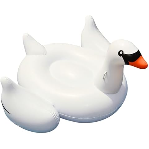 SWIMLINE ORIGINAL 90621 Giant Inflatable Swan Pool Float Cover