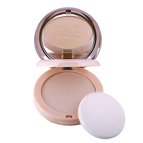 Image of FASHION COLOUR Oil Control Nude Makeover 2 in 1 Powder | With Mirror and Powder Puff | Oil and Sweat Control | Long Lasting Compact Powder | Comes In 6 Variants | Shade 02