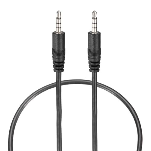 Cable Auxiliar de Audio 3.5mm 0.8ft 5 Pcs miniatura 1