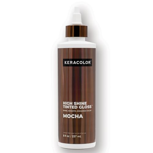 Keracolor High Shine Tinted Hair Gloss, In-Shower Hair Glaze, Sheer
