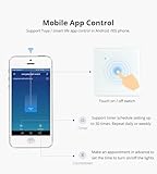 Yagusmart WiFi Smart Wall Light Switch, No Neutral Wire Required, No Hub Required, Compatible with Alexa and Google Home, APP Remote Control, Timing Function, Voice Control(1 gang-black) - Image 9