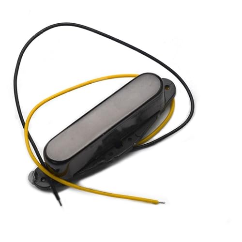 エレキギターピックアップ エレキギター フロント ピックアップ ネック ピックアップ アイアン シェル クラシック ピックアップ ギター ピックアップ アクセサリー(Black)