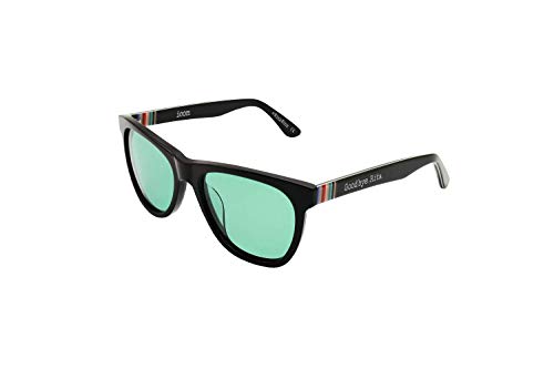 Goodbye, Rita. - Gafas de Sol para Hombre y Mujer - Colección Icon x Hombres G - Modelo Salto Mortal - Fabricadas en Acetato - Lentes de Policarbonato Verdes de Categoría 2 Europea - 145x50 mm