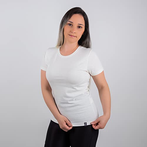 Kit 5 Blusinha Feminina Tshirt Cores do Verão 100% Algodão (M)