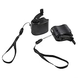 **Design dynamo manuel facile à transporter :** Pesant minimal et mesurant la taille de poche, ce chargeur USB à manivelle se glisse facilement dans les mallettes, sacs à main ou valises. Convient pour le camping, la randonnée, les lieux de travail à distance, ou tout scénario où l'alimentation du réseau est inaccessible. Le mécanisme de charge mécanique élimine la dépendance aux prises murales, ce qui en fait un cadeau parfait pour les amateurs de sursaut ou les voyageurs fréquents.