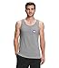 THE NORTH FACE Men's Americana Tri-Blend Tank, TNF Light Grey Heather, Small