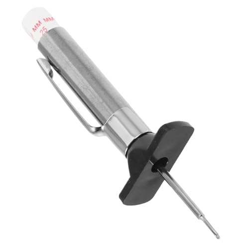 Cabilock Automotive Tire Tread Depth Gauge Tool 0-25mm Depth Measurement for Cars Trucks