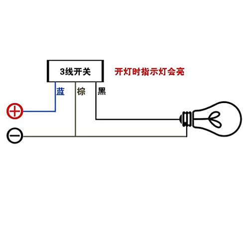Image of CALANDIS Motorcycle Handlebar Spot Lamp Headlight On Off Switch with Indicator Light | Other Electrical & Ignition | Electrical & Ignition | Motorcycle Parts
