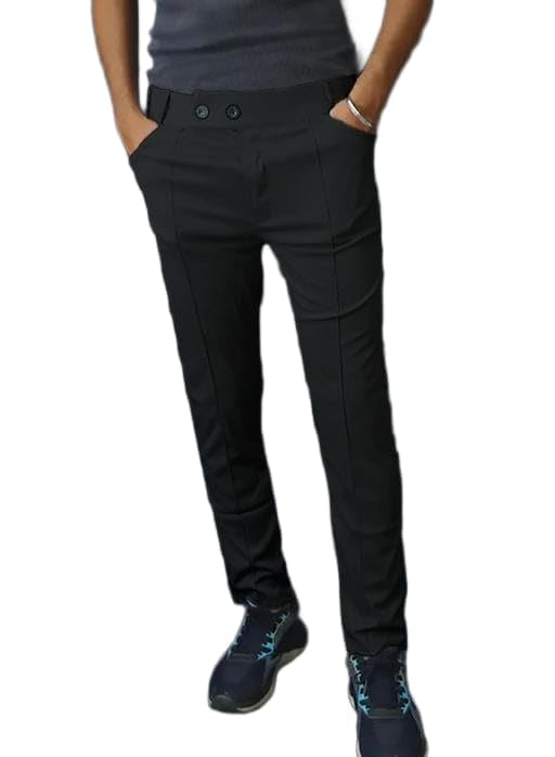 Men's Everyday Comfort Trouser | Regular Fit Soft Touch Pants-picture-35