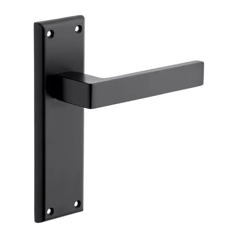 Designer Levers - Balmoral Lever Latch Door Handle - Matte Black - Internal