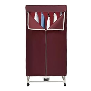 1200-1500W, PTC 5-Schicht-Heizung Wäschetrockner Waschtrockner Waschmaschine Mit Trockner Integriert Kombi Lg Mit Trockner Integriert mit Fernbedienung Timer 0-240 Min, IPX1, 70x50x150 cm