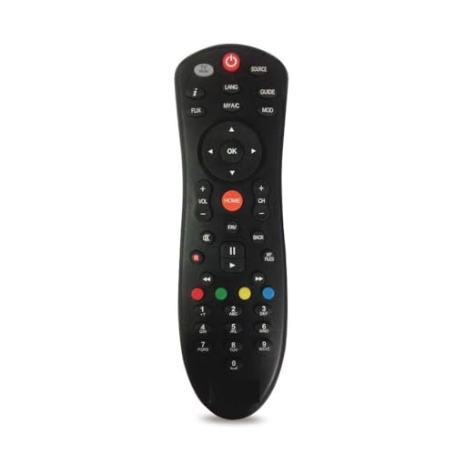 Image of BLACKSHEEP Replacement Remote Compatible with Dish TV SD /HD /HD+ /4K DTH Set Top Box Remote Control (Please Match Old Remote Before Order)