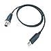 RIKYJIC FT232RL Chip USB to M12 5Pin Male Connector for Equipment/Instrument to Computer RS485 Serial Communication Cable Data Download Cable Programming Control Line(1.8 Meters)