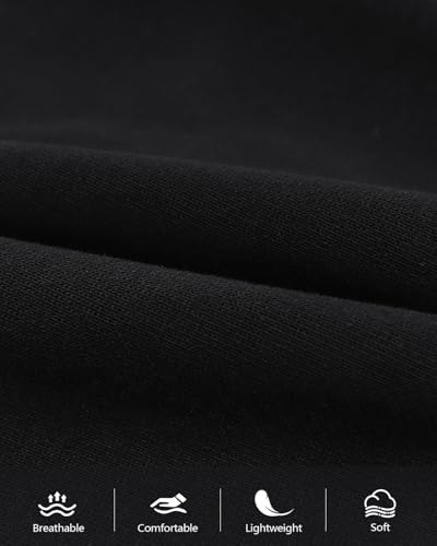 Zylioo Men's Extra Long Sweatpants with Pockets Fits Over 6ft Open Bottom Joggers Wide Leg Athletic Pants for Tall Men4