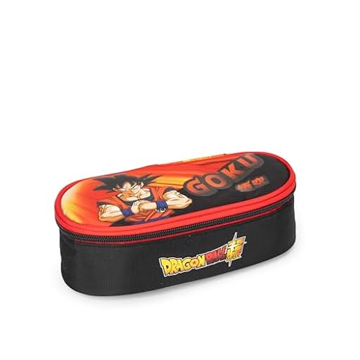 DRAGON BALL SUPER - Estuche Escolar Ovalado Oficial Dragon Ball, Ideal para Guardar Papelería, con Separador Interno con Sujetadores Elásticos y Cierre Práctico con Cremallera, 22 x 7H x 9,5 cm | Ya disponible en tu tienda friki favorita! En mundofriki.es! DRAGON BALL SUPER - Estuche Escolar Ovalado Oficial Dragon Ball, Ideal para Guardar Papelería, con Separador Interno con Sujetadores Elásticos y Cierre Práctico con Cremallera, 22 x 7H x 9,5 cm | Ya disponible en tu tienda friki favorita! En mundofriki.es!