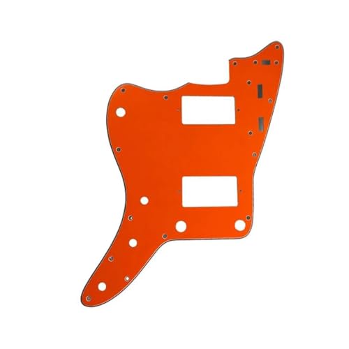 エレキギターのピックガード 左利き用ギター用ピックガード(13本のネジ付き)PAFハムバッカー用スクラッチプレート交換用(Style 7)
