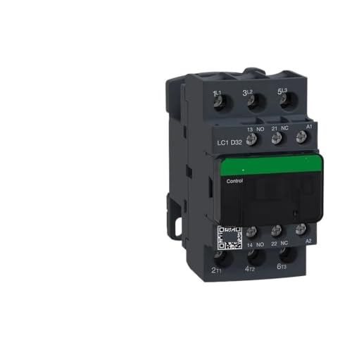 Contacteur AC tripolaire noir LC1D12A 48V pour la rénovation de votre atelier connecté