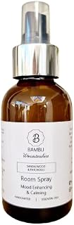 Sandalwood & Patchouli Pillow Spray 100ml - 100% pure essential oils - Aromatherapy Spray - Sleep Spray - Yoga Spray