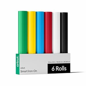 Cricut Smart Iron-On Musterpaket, 6 Farben