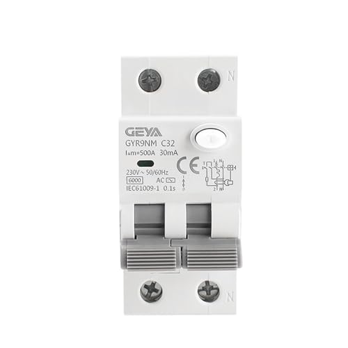 Disjoncteur 1P + N 40A 6KA pour éviter les pannes dues aux surcharges