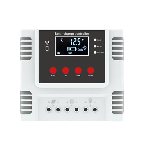 Régulateur de charge solaire MPPT 40A pour batterie 12V 24V 48V avec application