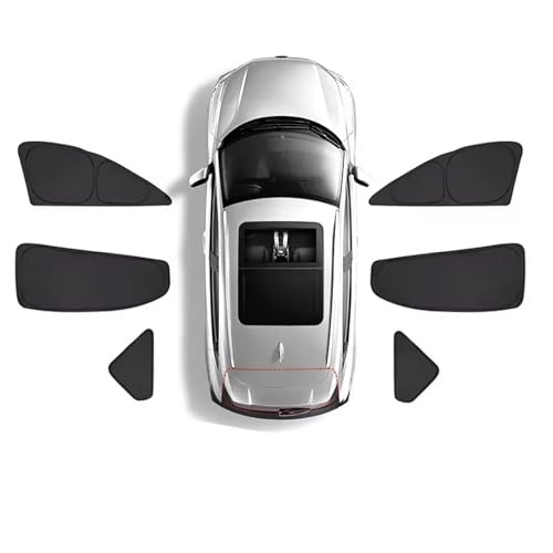 �T���V�F�[�h �t�����g�K���X �ɓK������ 5 �V���[�Y F10 �Z�_�� 2012-2016 ���Ă��h�~���Ă��~�߃o�C�U�[�t�����g�K���X�J�o�[�V�[���h�����ԃT���V�F�[�h(6PCS Side Windows)