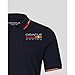 Castore Unisex Red Bull Racing F1 Core Color Logo Polo T-Shirt - Blue - 3XL