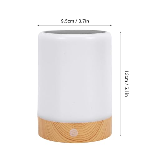 Lámpara de mesa solar exterior con sensor crepuscular automático de 2000 mAh 5
